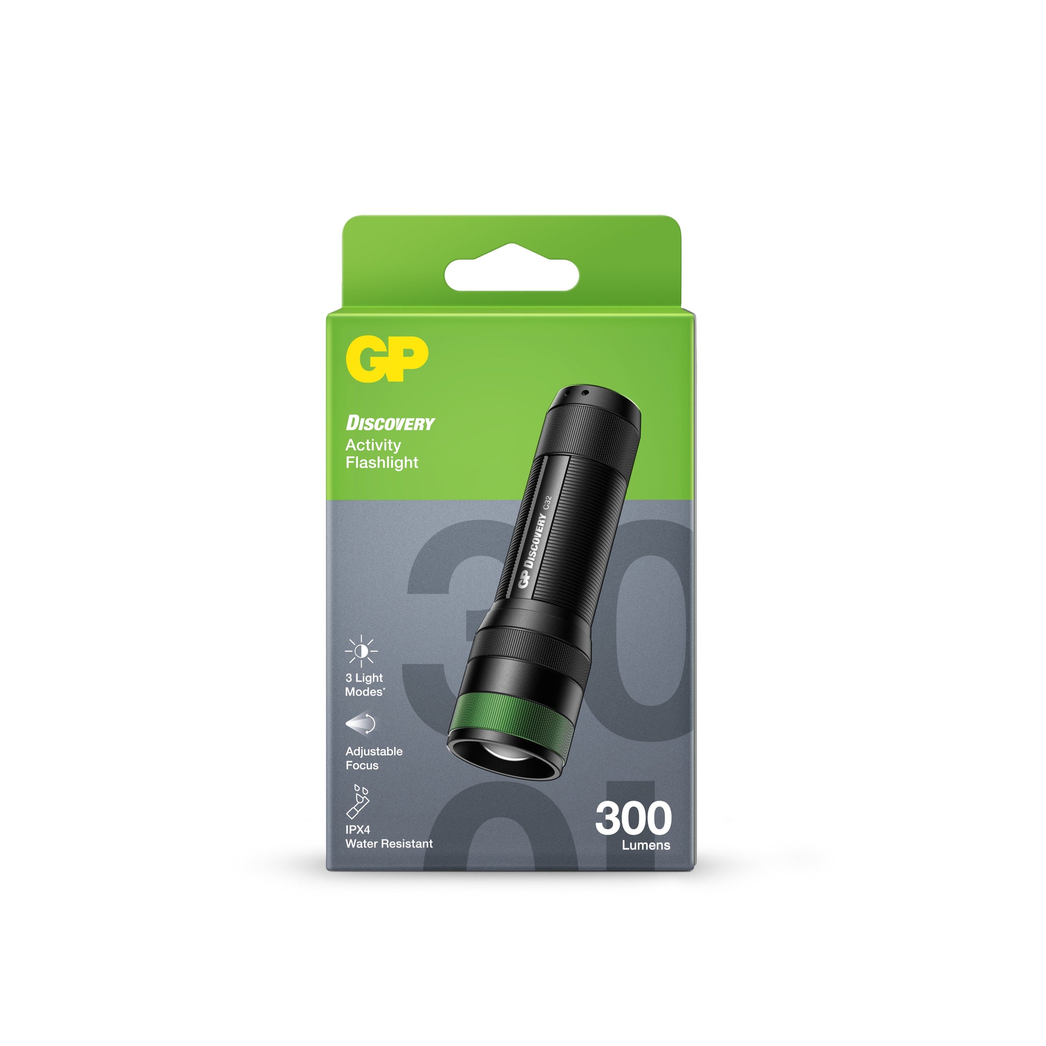 Taschenlampe GP Discovery C32 - 300 Lumen