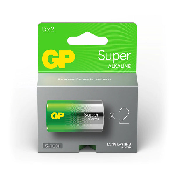 GP Super Alkaline D Batterien