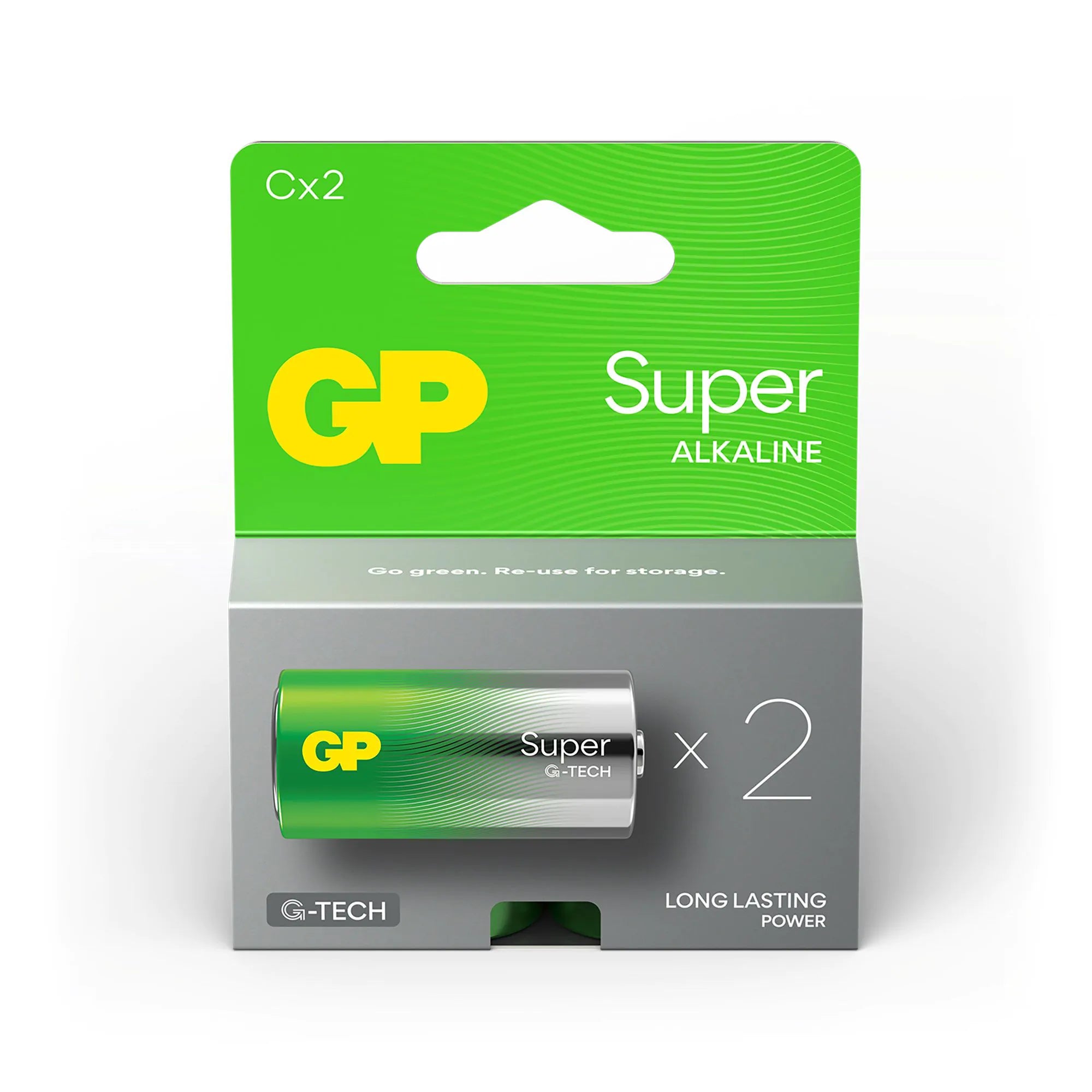 GP Super Alkaline C Batterien