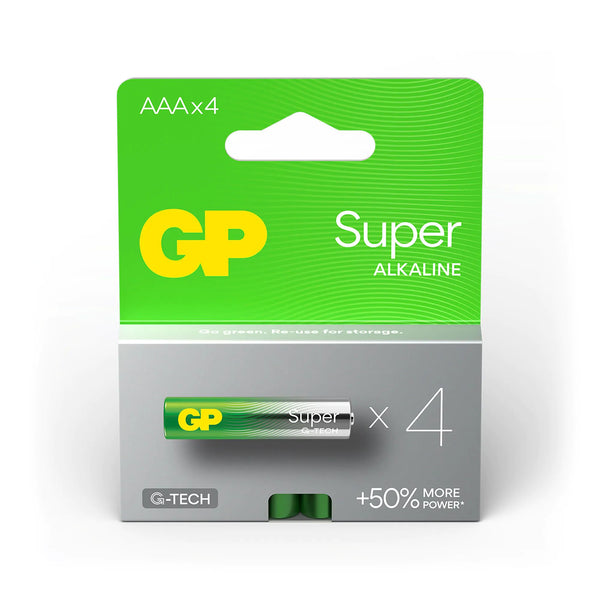 GP Super Alkaline AAA Batterien
