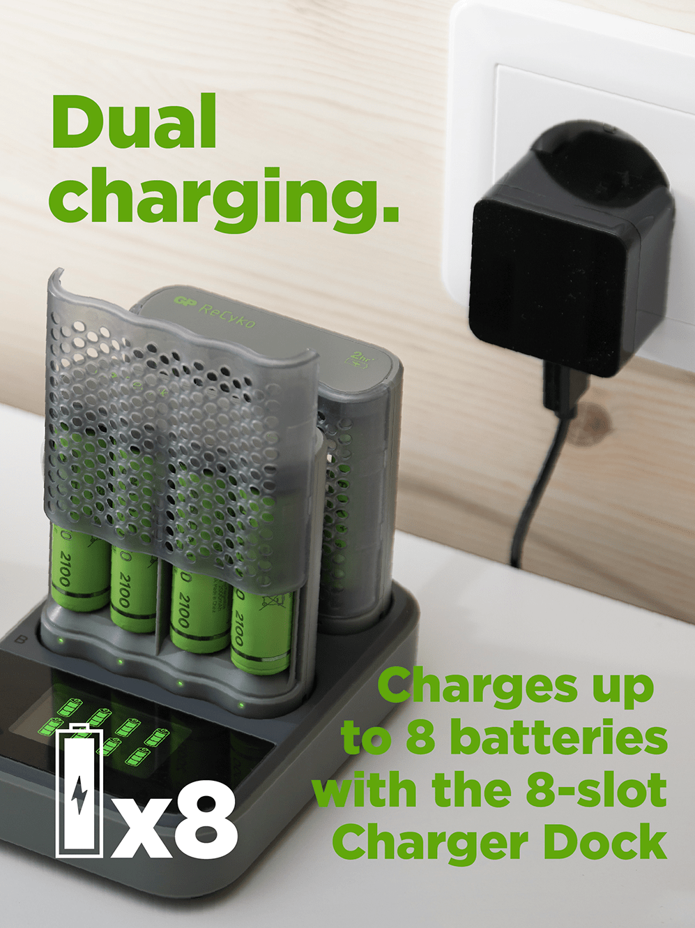 Recyko Speed-Ladestation – Duales Laden