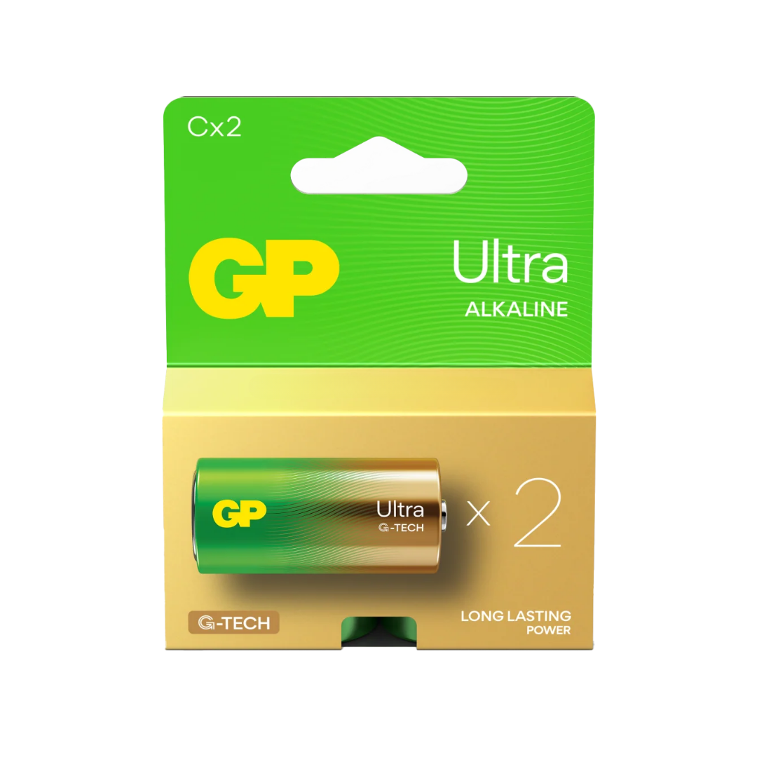 GP Ultra Alkaline C Batterien