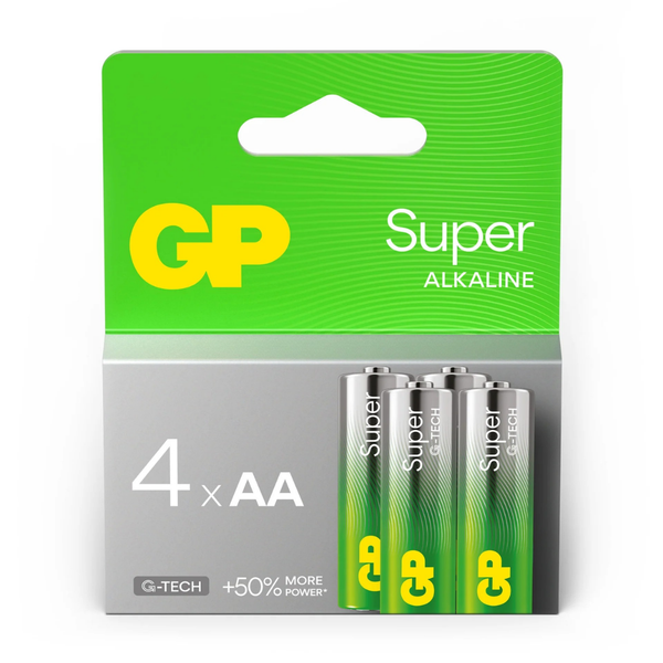 GP Super Alkaline AA Batterien