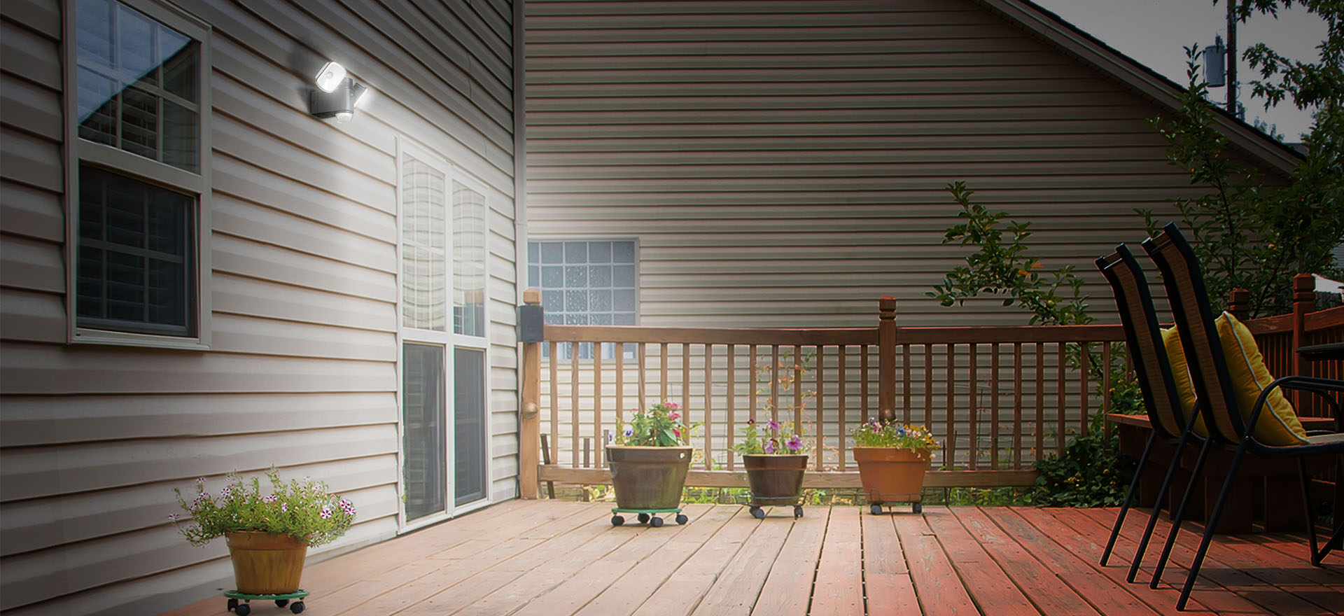 Sicherheitslicht für den Garten