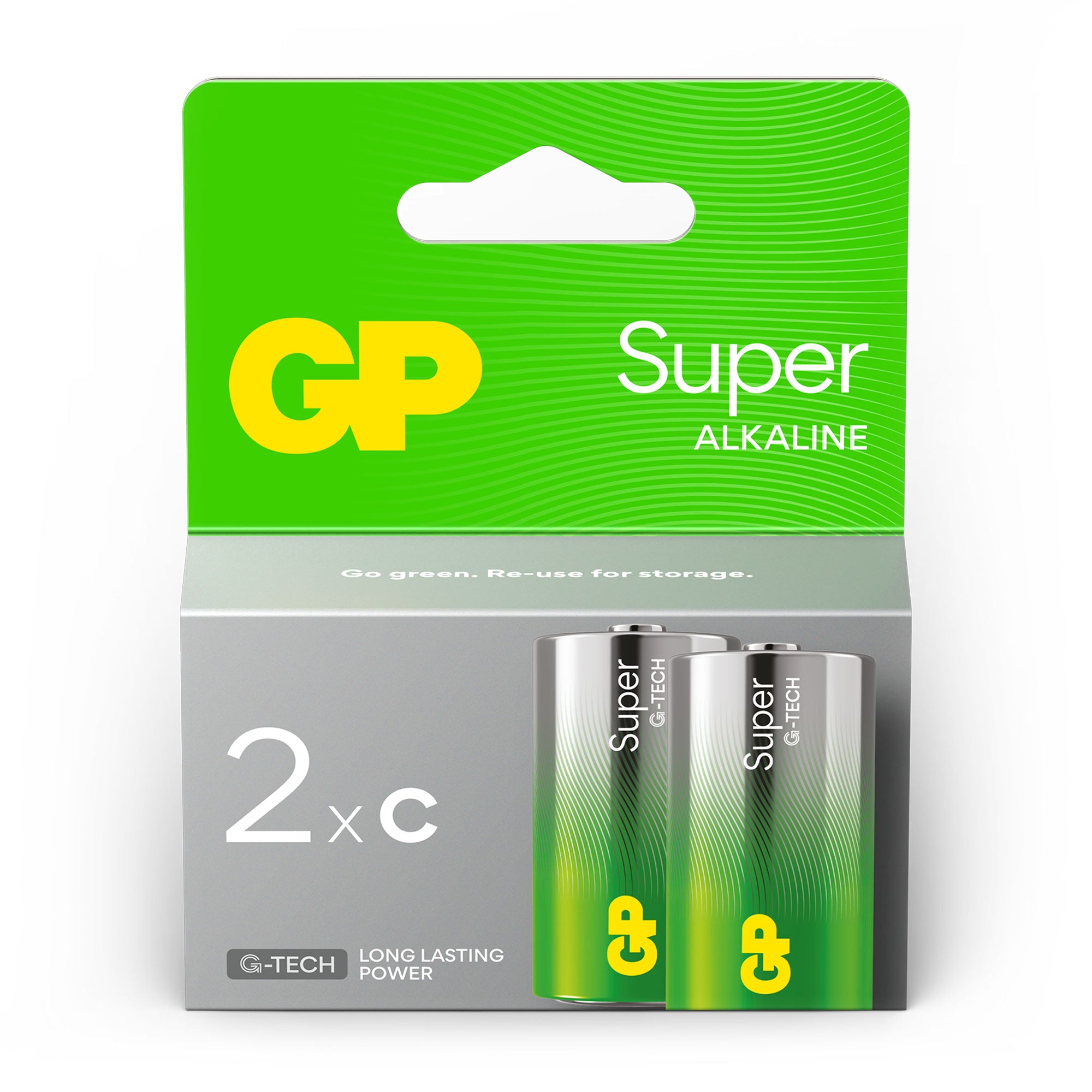 GP Super Alkaline C Batterien