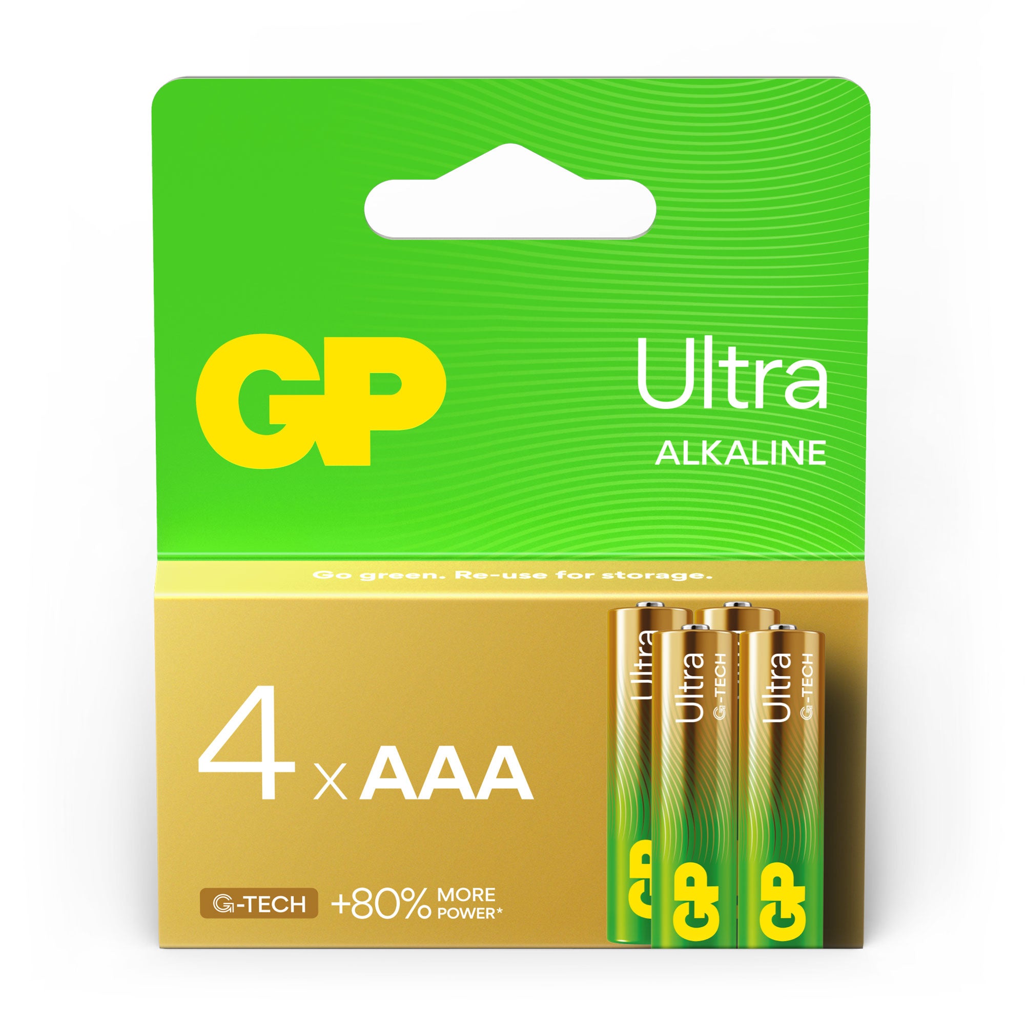 GP Ultra Alkaline AAA Batterien