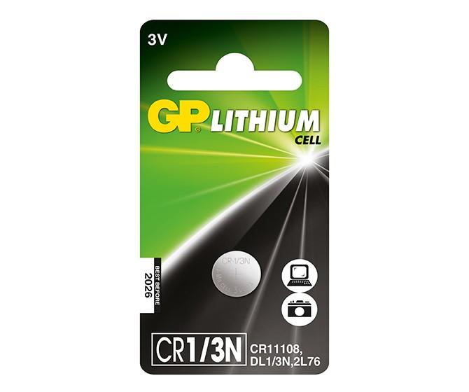 GP CR1/3N Lithium Knopfzelle