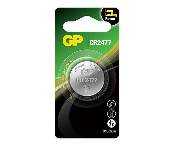 GP CR2477 Lithium Knopfzelle