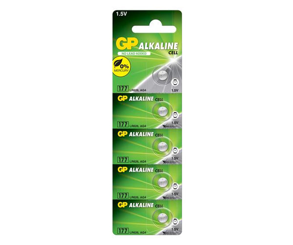 GP Alkaline Cell Battery 177