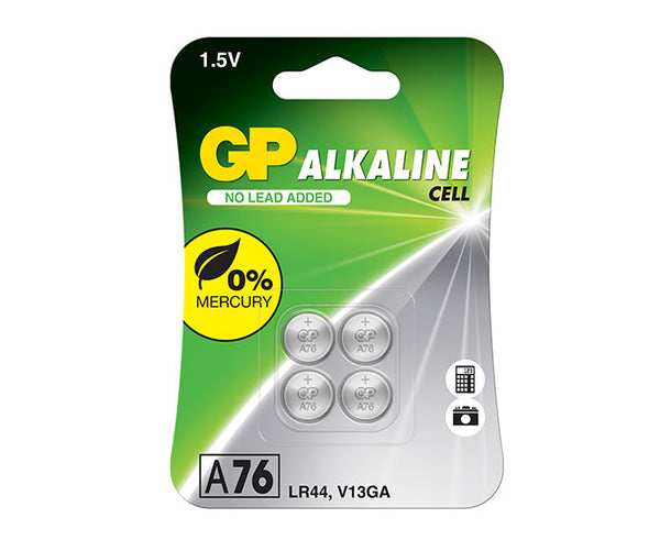 GP A76 Alkalische Knopfzelle