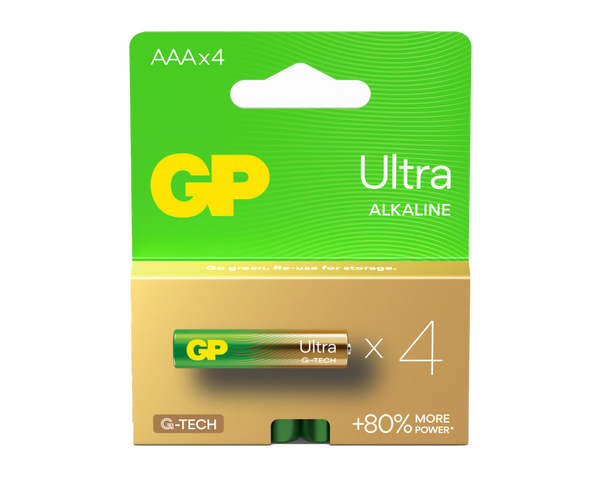 GP Ultra Alkaline AAA Batterien