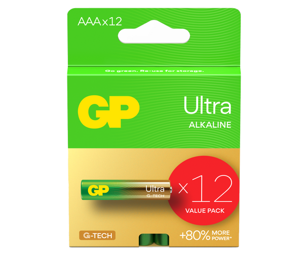 GP Ultra Alkaline AAA Batterien