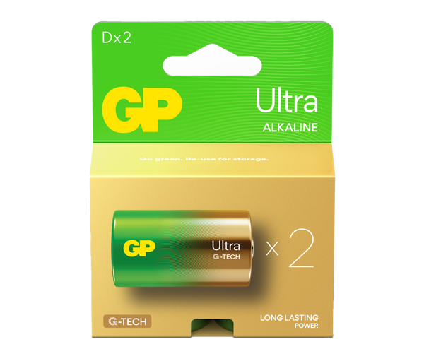 GP Ultra Alkaline D Batterien