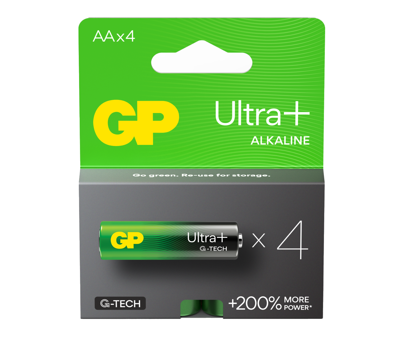 GP Ultra Plus Alkaline AA Batterien