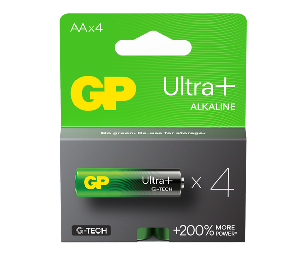 GP Ultra Plus Alkaline AA Batterien