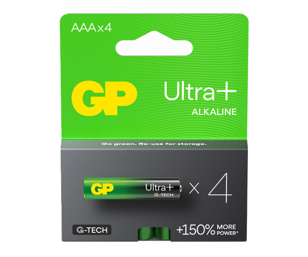 GP Ultra Plus Alkaline AAA Batterien